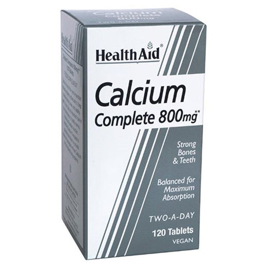 HEALTH AID Calcium Complete - Ασβέστιο 800mg (120 ΤΑΜΠΛΕΤΕΣ)