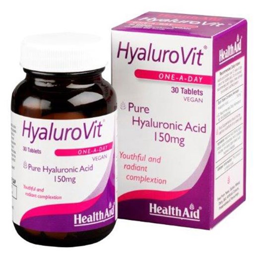 HEALTH AID HyaluroVit - Υαλουρονικό Οξύ 150mg (30 ΤΑΜΠΛΕΤΕΣ)