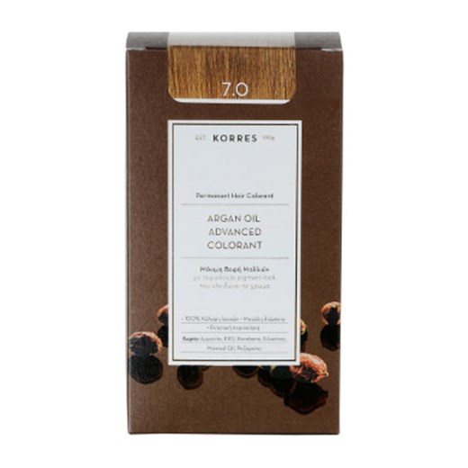 KORRES ARGAN OIL 7.0 ΞΑΝΘΟ ΦΥΣΙΚΟ ADVANCED COLORANT