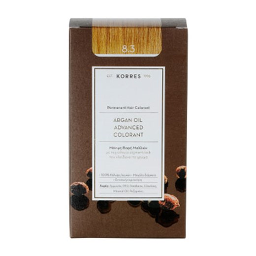 KORRES ARGAN OIL 8.3 ΞΑΝΘΟ ΑΝΟΙΧΤΟ ΜΕΛΙ ADVANCED COLORANT