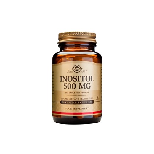 SOLGAR CHOLINE-INOSITOL 250/250mg 50 VCAPS