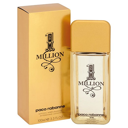 PACO RABANNE 1 MILLION AFTER SHAVE LOTION SPLASH 100ML 