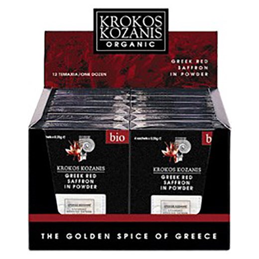 ΚΡΟΚΟΣ ΚΟΖΑΝΗΣ ΒΙΟ ΣΕ ΣΚΟΝΗ (B6) 12x1gr