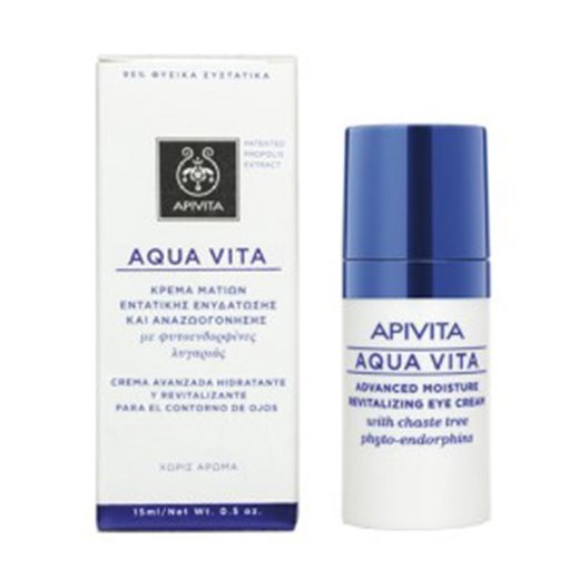APIVITA AQUA VITA ΚΡΕΜΑ ΜΑΤΙΩΝ ΕΝΤΑΤΙΚΗΣ ΕΝΥΔΑΤΩΣΗΣ 15ML