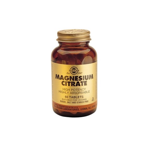 SOLGAR MAGNESIUM CITRATE 200mg 120 TABS