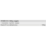 SOLGAR VITAMIN B12 1000UG 100 NUGGETS
