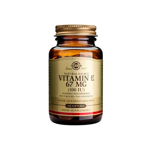 SOLGAR VITAMIN E NATURAL 400IU 100 SGELS