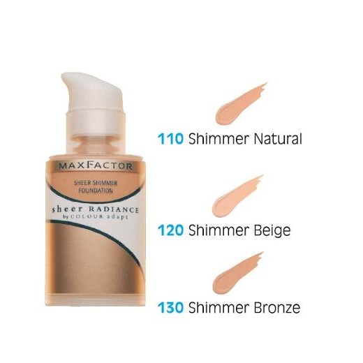 MAX FACTOR SHEER RADIANCE FOUNDATION