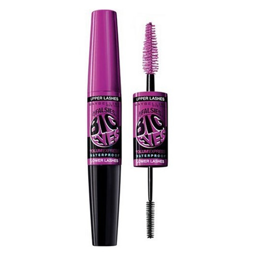 MAYBELLINE VOLUM EXPRESS THE FALSIES BIG EYES MASCARA BLACK (ΔΙΠΛΗ) 5.1ML + 4.6ML