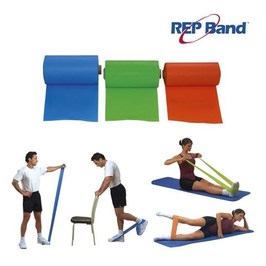 ΛΑΣΤΙΧΑ ΓΥΜΝΑΣΤΙΚΗΣ REP BAND 3x1.5m (ORANGE-GREEN-BLUE) JOHNS