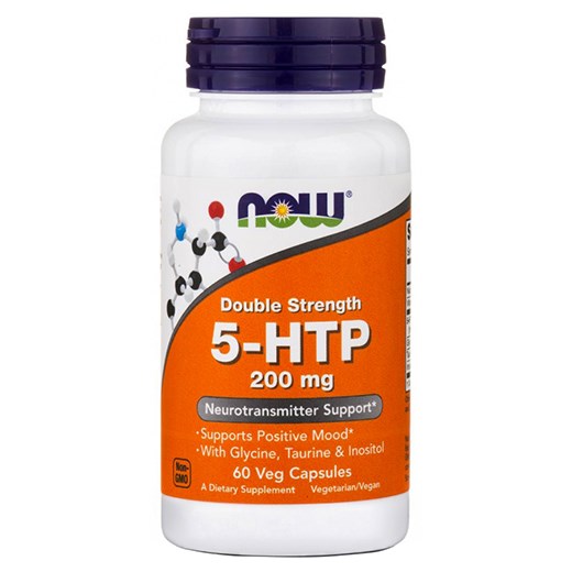NOW FOODS 5-HTP 200mg (60 ΚΑΨΟΥΛΕΣ)
