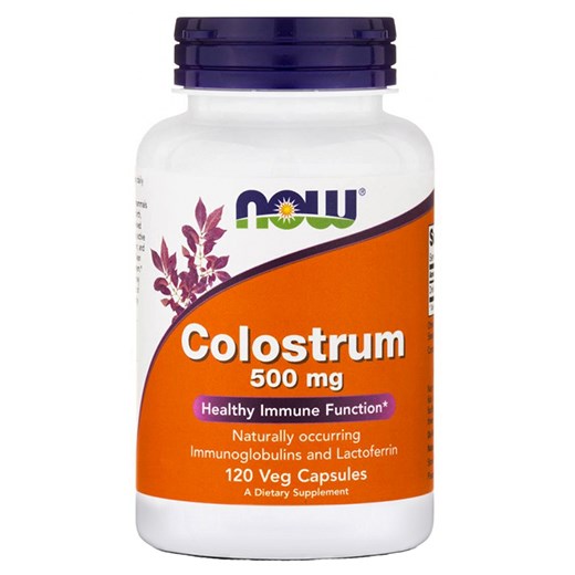 NOW FOODS COLOSTRUM 500mg (120 ΚΑΨΟΥΛΕΣ)