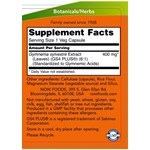 NOW FOODS GYMNEMA SYLVESTRE 400mg (90 ΚΑΨΟΥΛΕΣ)