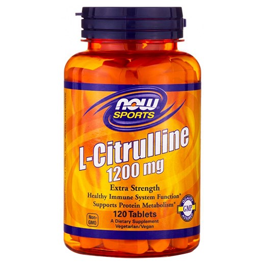 NOW FOODS L-CITRULLINE 1200mg (120 ΤΑΜΠΛΕΤΕΣ)