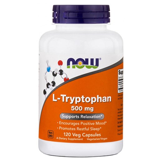 NOW FOODS L-TRYPTOPHAN 500mg (60 ΚΑΨΟΥΛΕΣ)