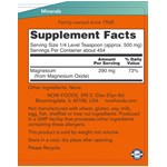 NOW FOODS MAGNESIUM OXIDE PURE POWDER 226.7gr