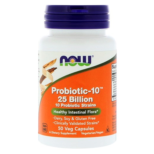 NOW FOODS PROBIOTIC-10 25 BILLION (50 ΚΑΨΟΥΛΕΣ)