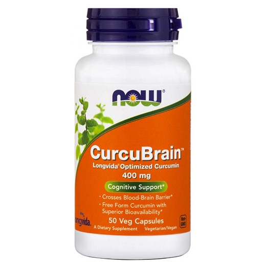NOW FOODS CURCUBRAIN 400mg (50 ΚΑΨΟΥΛΕΣ)