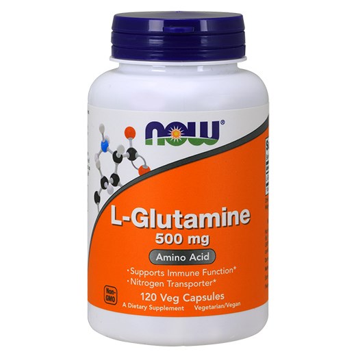 NOW FOODS L-GLUTAMINE 500mg (120 ΚΑΨΟΥΛΕΣ)