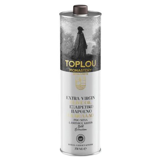 Έξτρα Παρθένο Ελαιόλαδο 750ml Π.Ο.Π. Σητεία - Τοπλού Dorica (Μεταλλικό)