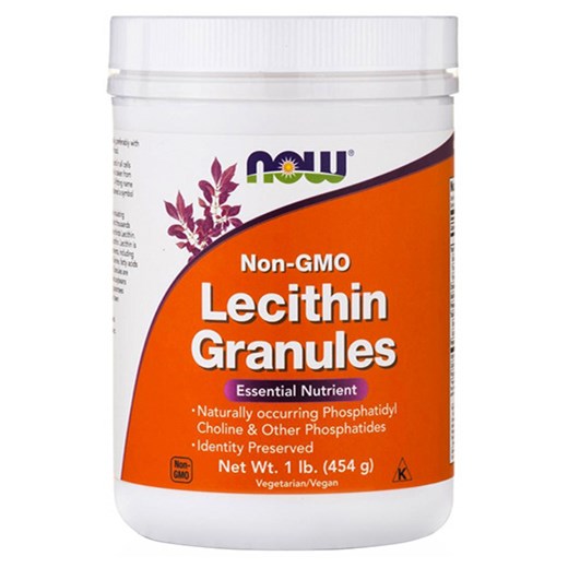 NOW FOODS LECITHIN GRANULES NON-GMO 454gr
