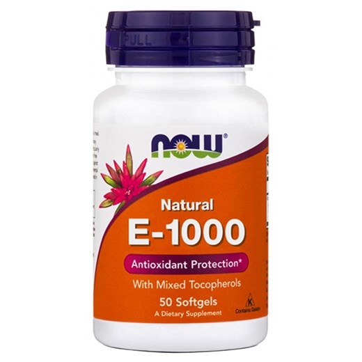 NOW FOODS E-1000 IU (50 ΜΑΛΑΚΕΣ ΚΑΨΟΥΛΕΣ)