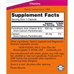 NOW FOODS PANTOTHENIC ACID 500mg (100 ΚΑΨΟΥΛΕΣ)