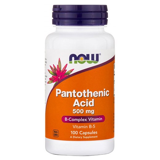 NOW FOODS PANTOTHENIC ACID 500mg (100 ΚΑΨΟΥΛΕΣ)