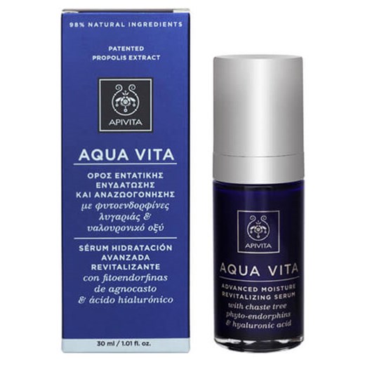 APIVITA AQUA VITA ΟΡΟΣ ΕΝΤΑΤΙΚΗΣ ΕΝΥΔΑΤΩΣΗΣ & ΑΝΑΖΩΟΓΟΝΗΣΗΣ 30ML