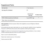 NOW FOODS MSM 1000mg (120 ΚΑΨΟΥΛΕΣ)