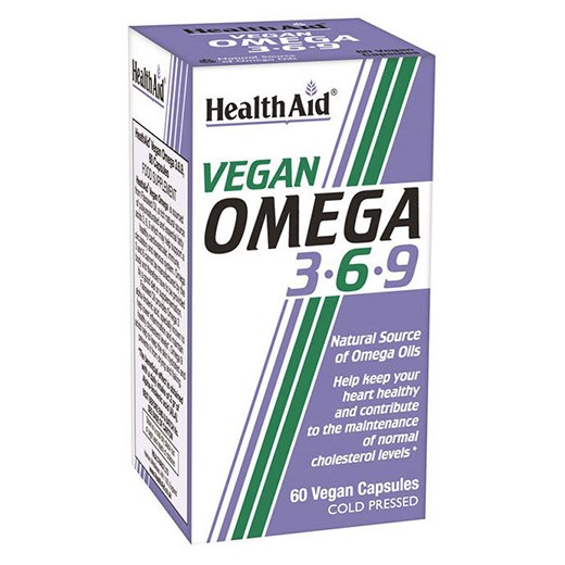 HEALTH AID Vegan Omega 3-6-9 (60 Caps)
