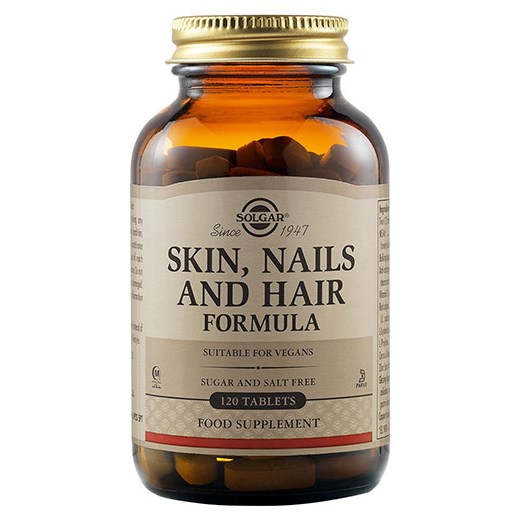 SOLGAR SKIN, NAILS & HAIR 120 TABS