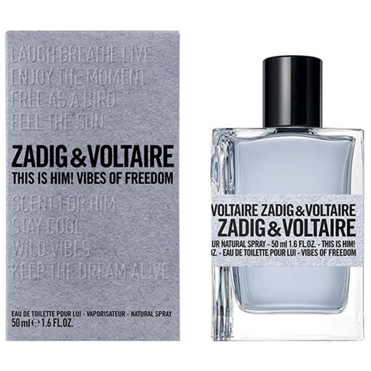 ZADIG & VOLTAIRE THIS IS HIM VIBES OF FREEDOM EDT 50ML VAPO WOMEN