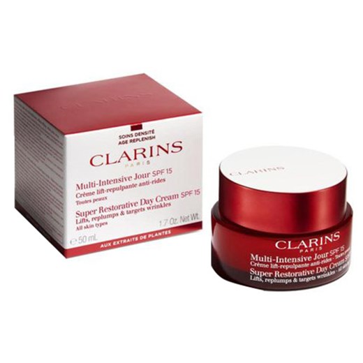 CLARINS SUPER RESTORATIVE DAY CREAM SPF15 ALL SKIN TYPES 50ML