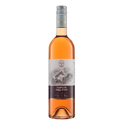 Toplou Organic Ροζέ - Βιολογικός Οίνος Ροζέ Ξηρός 750ml - Κτήμα Τοπλού
