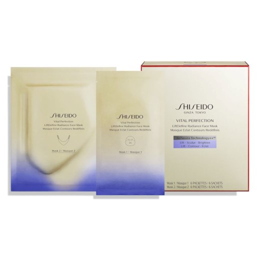 SHISEIDO  VITAL PERFECTION LIFTDEFINE RADIANCE FACE MASK 6TMX