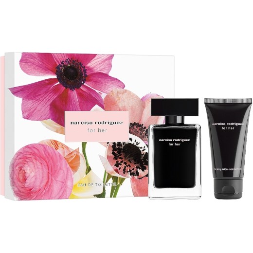 NARCISO RODRIGUEZ FOR HER EDT 5OML VAPO WOMEN +BODY LOTION 50ML (SET)