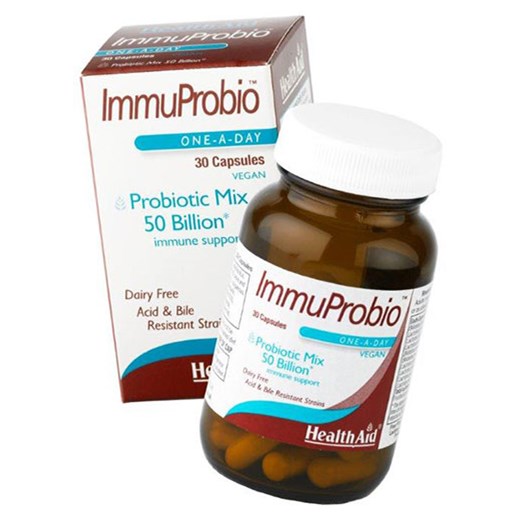 HEALTH AID ImmuProbio - Προβιοτικά 50δις με Πρεβιοτικά (FOS) (30 ΚΑΨΟΥΛΕΣ)