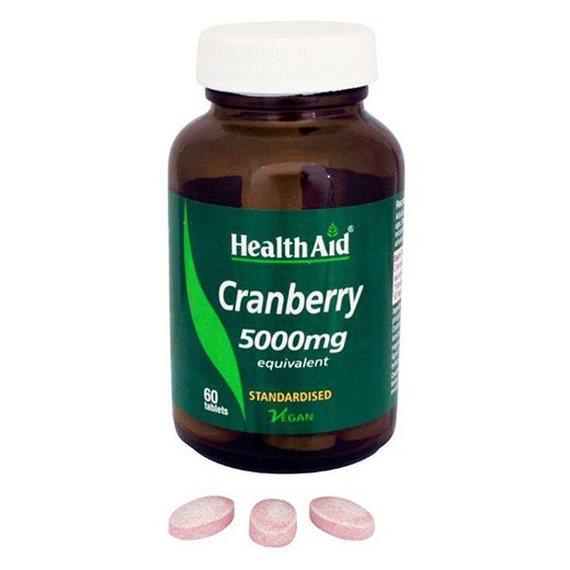 HEALTH AID Cranberry - Κράνμπερρυ 5000mg (60 ΤΑΜΠΛΕΤΕΣ)