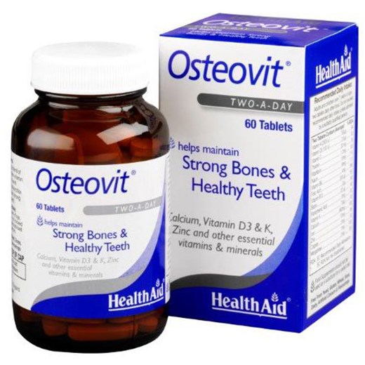 HEALTH AID Osteovit - Συνδυασμός βιταμινών & μετάλλων (60 ΤΑΜΠΛΕΤΕΣ)