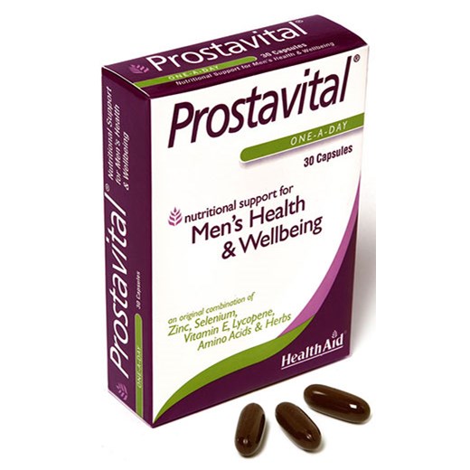 HEALTH AID Prostavital - Βιταμίνες, Μέταλλα & Φυτικά συστατικά (30 ΚΑΨΟΥΛΕΣ)