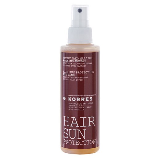 KORRES ΑΝΤΙΗΛΙΑΚΟ ΜΑΛΛΙΩΝ ΚΟΚΚΙΝΟ ΑΜΠΕΛΙ 150ML