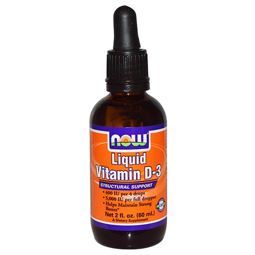 NOW FOODS ΒΙΤΑΜΙΝΗ D3 5000IU ΣΕ ΥΓΡΗ ΜΟΡΦΗ (59.2ML)