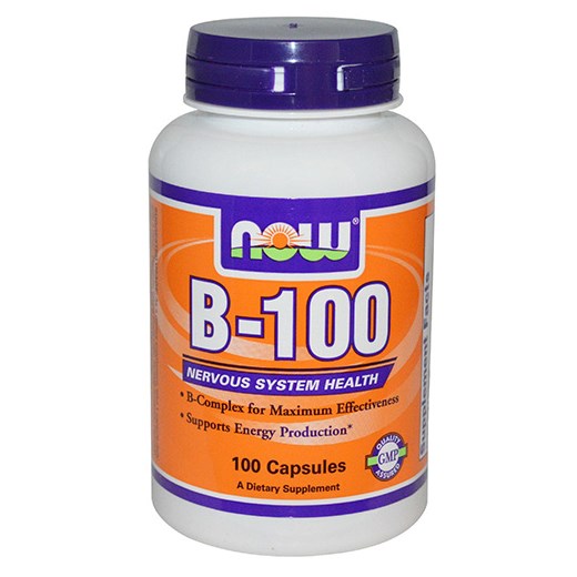 NOW FOODS B100 COMPLEX - ΣΥΜΠΛΕΓΜΑ ΒΙΤΑΜΙΝΩΝ Β (100 ΚΑΨΟΥΛΕΣ)