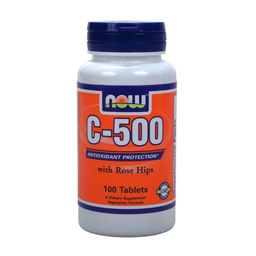 NOW FOODS C-500 WITH ROSE HIPS (100 ΤΑΜΠΛΕΤΕΣ)