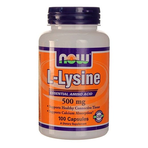 NOW FOODS L-LYSINE 500mg (100 ΚΑΨΟΥΛΕΣ)