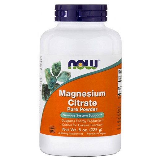NOW FOODS MAGNESIUM CITRATE (ΣΚΟΝΗ) 226,7gr