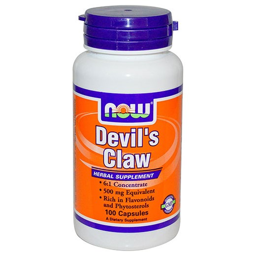 NOW FOODS DEVILS CLAW ROOT 500mg (100 ΚΑΨΟΥΛΕΣ)
