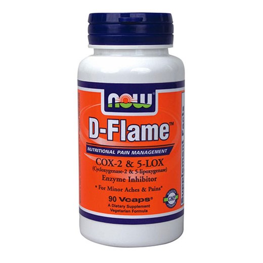 NOW FOODS D-FLAME COX-2 & 5-LOX ENZYME INHIBITOR FORMULA (90 ΚΑΨΟΥΛΕΣ)
