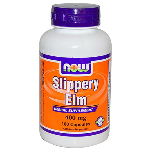 NOW FOODS SLIPPERY ELM 400mg (100 ΚΑΨΟΥΛΕΣ)